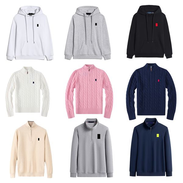 

designer sweater men mens jumpers sweater bottoming half pull zip knit sweater women jumper autumn winter luxury casual long sleeve round neck unisex jumper siz -2XL, #30