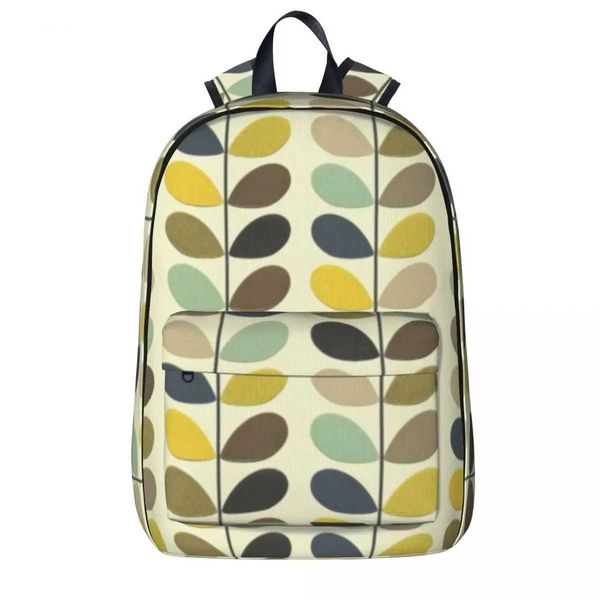 Orla Kiely Multistem backpack student backpack shoulder bag laptop Rucksack fashionable travel Rucksack childrens backpack Z250224