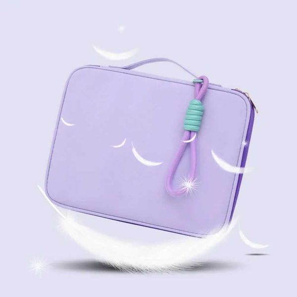 13.3 15.6 Inch Laptop Bag Shockproof Large Capacity Notebook Pouch 180 Opening Sleeve handbag for / / Z250224