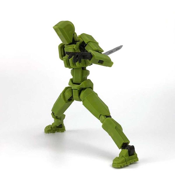 3D printed human body model mannequin 13 soldier special forces series action character toy multifunctional transformation robot gift W250228