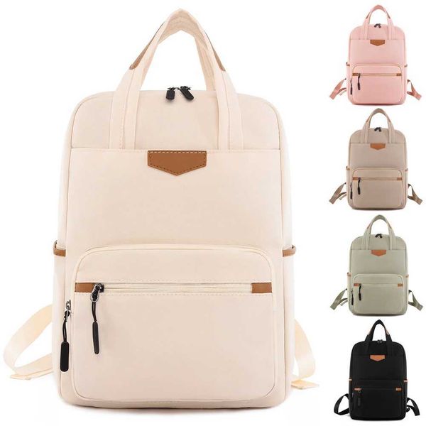 Women Computer Backpack Multifunctional Laptop Backpack Large Capacity Fashion Waterproof Oxford Student Handy Travel Bag Z250224
