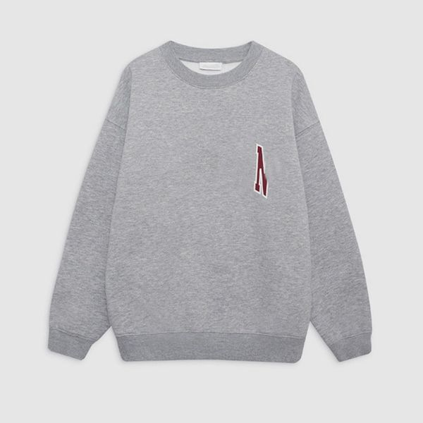 

High Quality Printed Red Letters Sweatshirts Women Designer Pullover Jumpers Casual Hoodies, Striped tees