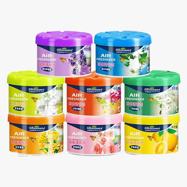 

Multiple Lot Kinds Fragrance Rose Jasmine Lemon Car Aroma Diffuser Bedroom Bathroom Indoor Solid Perfume Balsams Pomade Pomander Anti-Odour Deodorant Balms