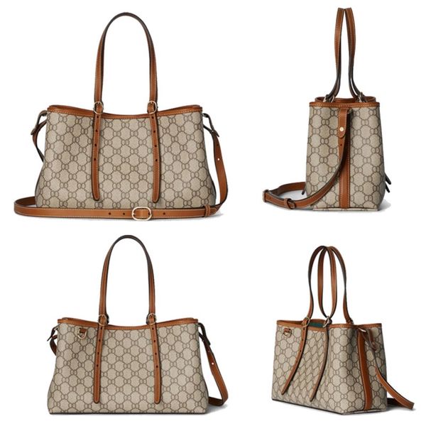 

Designer bag tote bag single shoulder diagonal cross bag canvas solid color fashionable and relaxed feeling commuting large capacity handbag printed logo wallet, #15