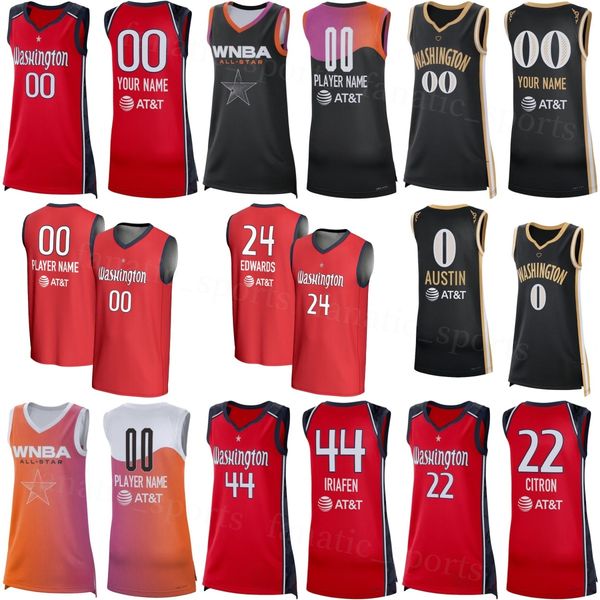 Print WNBA Lady Mystics Basketball Jerseys 25/26 Youth Men Women 20 Brittney Sykes 22 Sonia Citron 44 Kiki Iriafen 1 Sug Sutton 5 Jade Melbourne 31 Stefanie Dolson