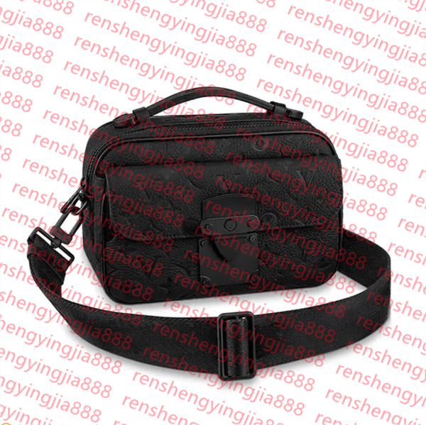 

Men Leather TRIO Messenger Bags Luxury Shoulder belt Make up Bag Designer Handbag Tote Man's bags Shoulder bag Handbags Wallets purse tote bag backpack Handbags Purse, 16#
