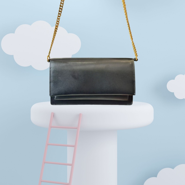 

Fashionable leather chain small double compartment bag --YY8961, Yy8961-4