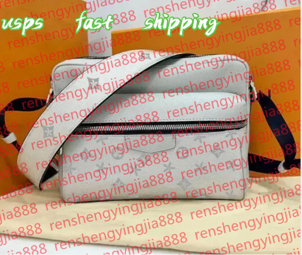 

Mens Shoulder Bags PU leather Designers Messenger Bag Famous Trip Postman Classic Handbag Briefcase Crossbody Bags19, 11#
