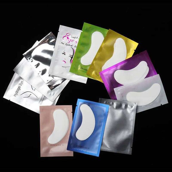 Wrinkles 50pairs Hydrogel Patches for Building Eyelash Extension Under Eye Pads Grafted Lash Stickers Beauty Tools free shipping