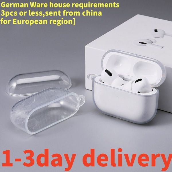 

USA Stock For Apple AirPods pro 2 earphone 3rd 5 airpod 4 6 earphones 3 Solid Silicone Cute Protective Headphone Cover Apple Wireless Charging Box 3nd 2nd Case
