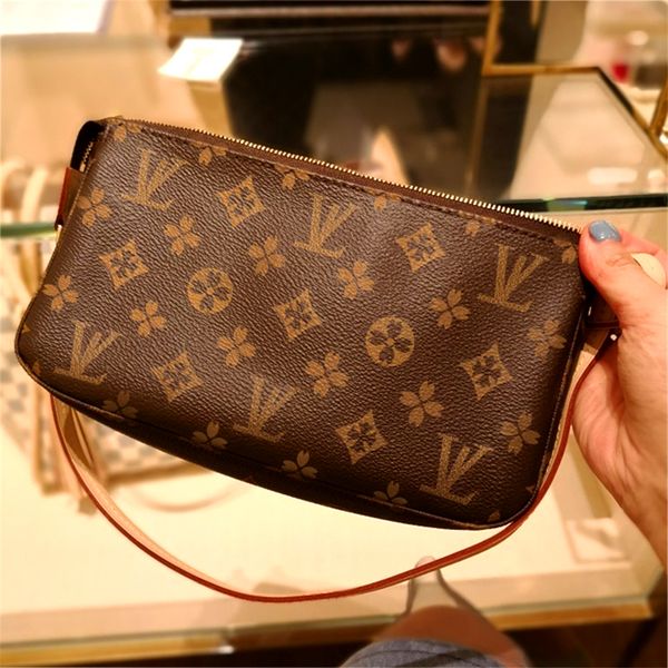 

designer Underarm Mahjong Bag classic old flower Chain small retro single shoulder bags crossbody carrying women tote Clutch bag Handbags 02, Brown