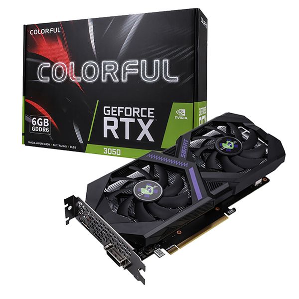 Colorful GeForce RTX 3050 6GB GDDR6 Graphics Card