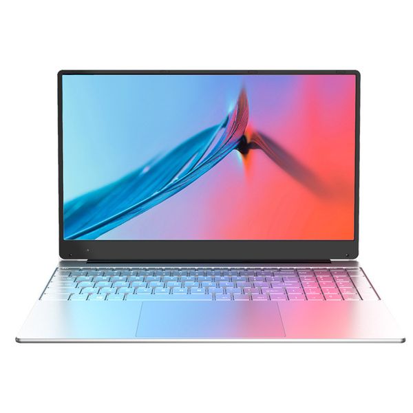 Intel Celeron Black Notebook - Affordable 15.6-Inch Laptop for Students with Fingerprint Sensor