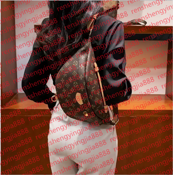 

Embossed Letter Designer Bum Bag 7A Designer Waist Bag Bumbag Belt Mens Backpack Tote Crossbody Purses Messenger Men Handbag Fashion Wallet Fannypack, 6#