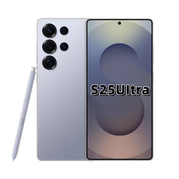 

S25 Ultra Dual SIM 5G Android13 Phone 12GB+1TB 7.3HD+ Large Display 20MP+Camera Equipped with Octa-core Processor, Silver