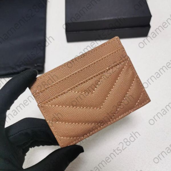 

Fashion Wallets classic Card Holder Key Coin Purses Cowhide purse Luxurys Designer Womens Wallet Bag passport holders Wallets Credit card wallet Black Small Bag