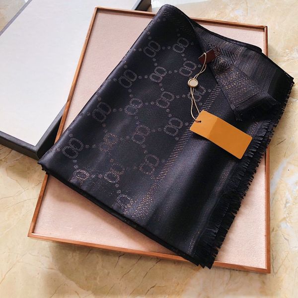 

Designer silk scarf 100% wool Scarf Cashmere Scarves Womens Long Wraps Classic Women Man silk scarf warmth wintertime Scarf