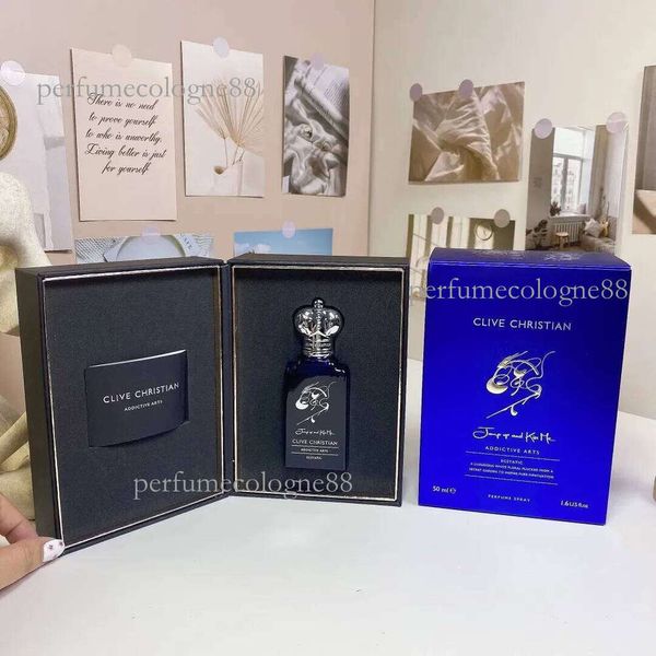 

cologne Neutral Perfume Clive Christian Jump Up And Kiss Me Ecstatic Matsukita Crab Apple Blossom 1872 Fragrance 50ml Long Lasting Smell Man Women Parfum Spray