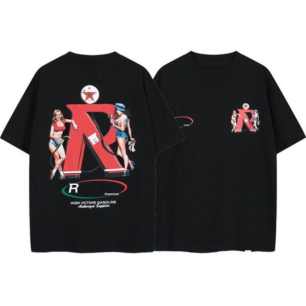 

REP Casual Comfort Fit Tee Featuring Unique Lettered Pattern, Clear