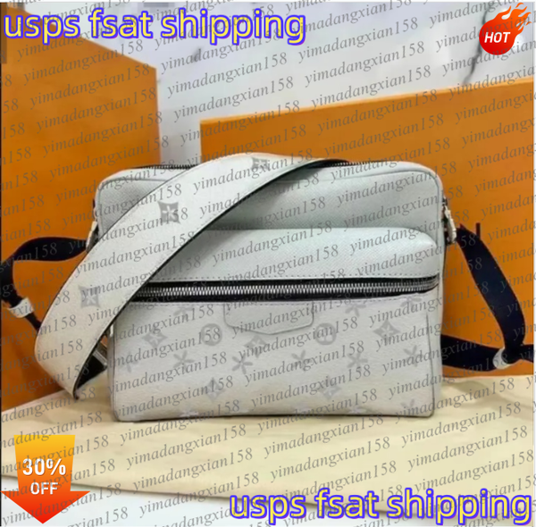 

Handbags Men Leather TRIO Messenger Bags Luxury Shoulder Bag Make up Bags Designer Handbag Luxurys designers Mens Shoulder Bags, 13#