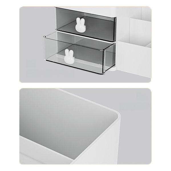 

stop messing around this ladder storage box has 3 tricks to keep your desktop tidy, Pink