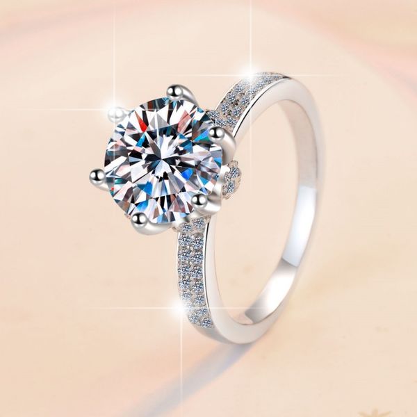 

Durable Affordable Moissanite Eternal Wedding Ring - Premium S925 Finish