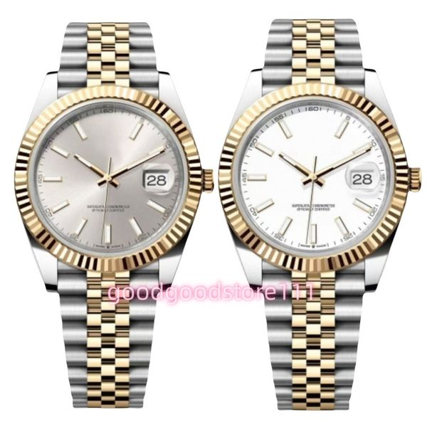 

Watches men designer Designer watch men 36/41MM Full Stainless steel Luminous Waterproof gold Women Watch Couples Style Classic Wholesale, Color 12