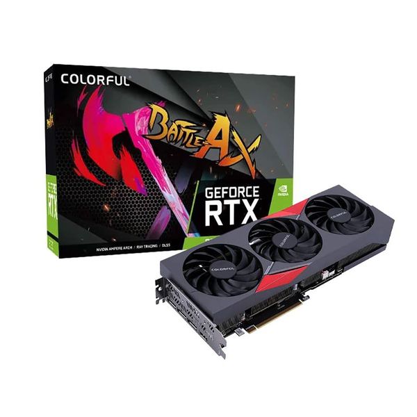 Colorful GeForce RTX 3050 NB 8G EX-V Battle RX with 8 GB GDDR6 RAM Graphics Card with 128 bit 2560 CUDA Cores PCIE 4.0