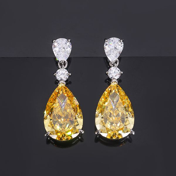 

Chic Waterfall Style Hoop Earrings Featuring Sparkling Gems - Premium Craftsmanship