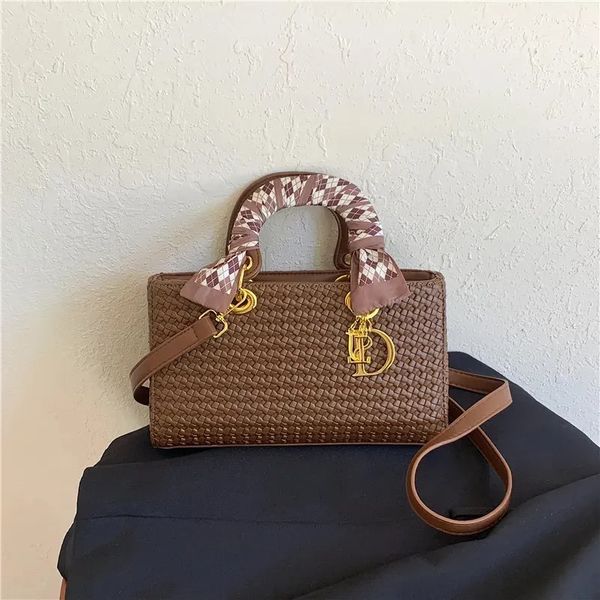 

Designer bag Shoulder Bag Luxury Bag Crossbody Purse Designer 2025 Shell Bag Women Designer New Fashion Commuter Print Shoulder Crossbody Bag Denim Black2, #1