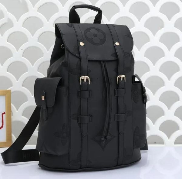 

2 colors hot new male hiking School Bags pu leather Fashion designers backpack women travel backpacks laptop bag 40CM, 2.black checkered