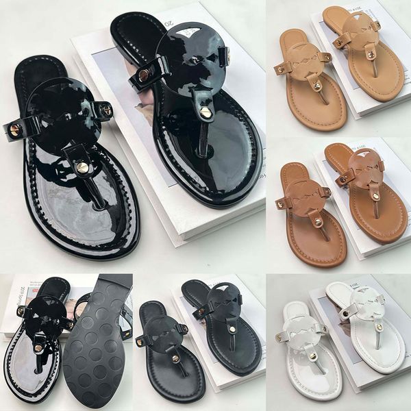 

Designer Sandals Womens Slippers and Sandals Fashionable Summer Slippers Herringbone Slippers Flat Bottom Beach Shoes Toe Slippers Designer Sandal 35-43, T-28