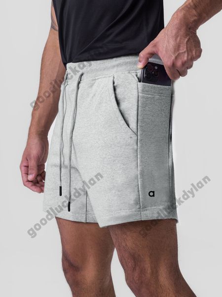 

alocardio 5A Quality Fitness men Sweatpants Gym shorts Casual Mens Athletic Shorts - Comfortable Fabric Ideal for Exercise, Grey