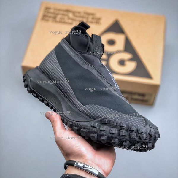 

High Version ACG Men's Women's Sneakers Hole Sandals Slippers Single Hiking Shoes 663, Orange