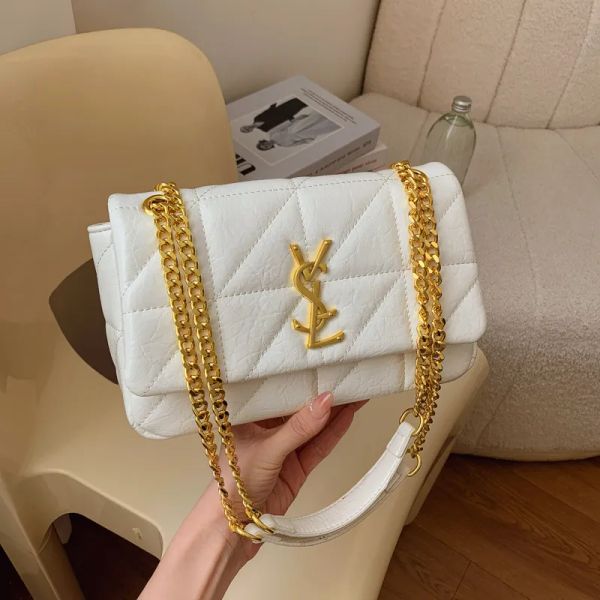 

Designer Bag Fashion Shoulder Bag Luxury Bag Crossbody Purse 2025 chain fashion everything commute armpit shoulder rhombus temperament crossbody bag 2025s hot, Coffee#