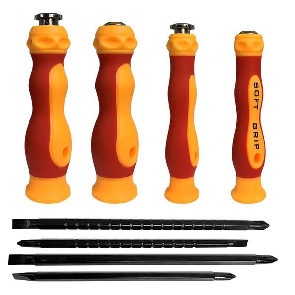 Hand Tools Screw Driver Mini Screwdriver Kit Small Portable Radish Head Screw Driver Precision Car Tools Handle Repair tues