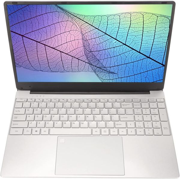 15.6inch Laptop Computer,Ultra Thin High Performance Processor 16GB RAM 256 GB 2K Resolution Laptop for Home