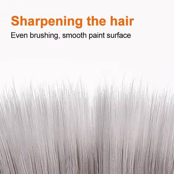 Home Improvement Special Wall Paint Decorative Oil Painting Tools ABS Handle PET Soft Bristles Cleaning Brush