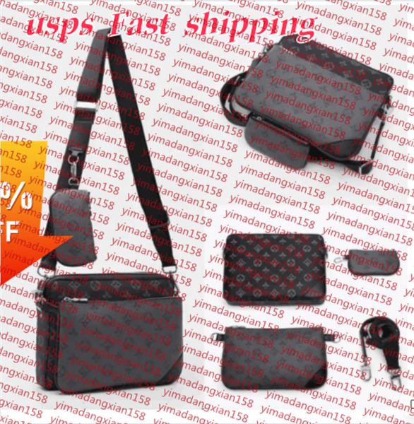 

Mens trio Luxurys Designer bags men Leather Black Flowers Messenger Purse Crossbody Bags Shopping Bag Plain Shoulder bag Handbags Women Wallets purse tote bag, 20#