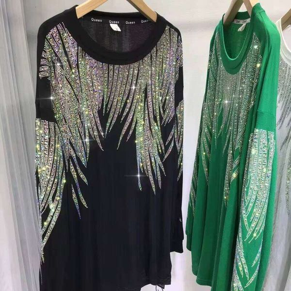 

Plus Size men's Short Sleeve T-Shirt Fashion Shiny Rhinestone Cotton Casual Knit Style 4XL tshirtsformen Wholesale, Black