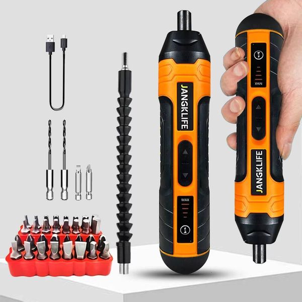 Cordless Electric Screwdriver Rechargeable 1300mah Lithium Battery Mini Drill 3.6V Power Tools Set