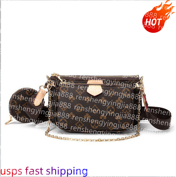

2025Designer Bags Shoulder Bag Leather Old Flower Handbag Baguette Canvas Wide Strap Embroidery Design Embossed Letters Stylish Buckle closure outdoors bag A5, 6#