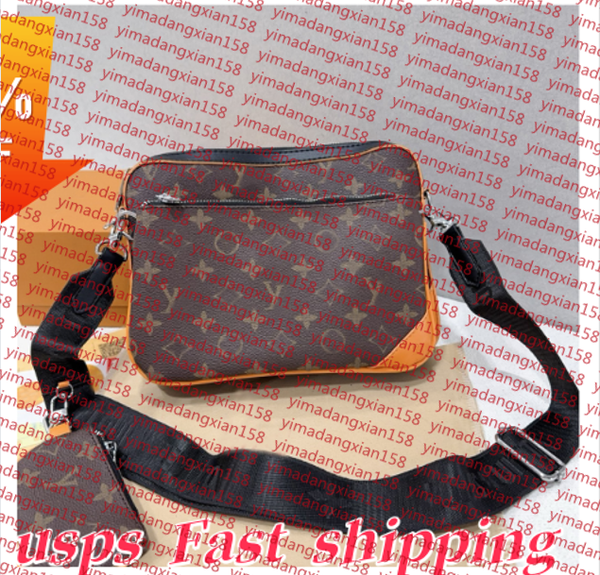 

Men Leather TRIO Top Quality 2025 Genuine Leather designer bags Detachable black Messenger Bags Men Crossbody 3 in 1 Set women Shoulder Bag Handbags Purse Wallet, 21#