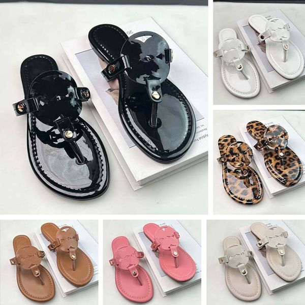 

Designer Sandals Slippers Women Interlocking G Sandal Slides Rubber Slippers Ladies Flat Beach Jelly Orange Summer Fall Mules Outdoor Waterproof 35-42, Color-20