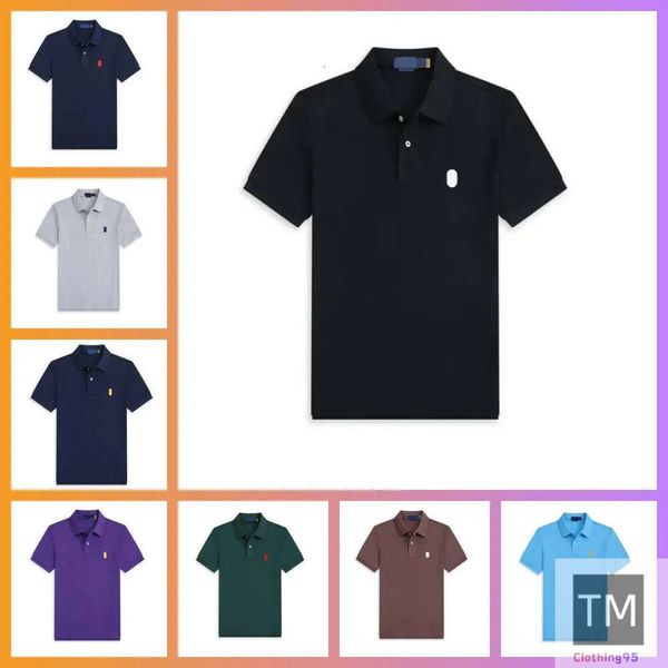 

Ralf Lauert Designer Fashion Short Sleeved T Mens Women Cotton Small Pony ness Polo Shirt Summer Business Casual Tshirt, A13