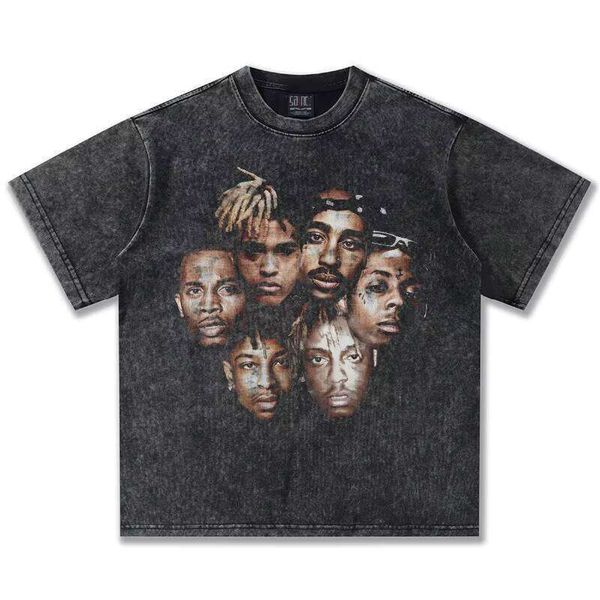 

Clothing Manufacturer Classic Print Oversized 100% Cotton Washed Short Sleeve Heavyweight New T-Shirt, Black short-sleeve