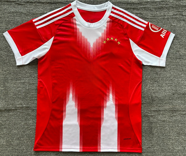 

Professional customization of football jerseys for the 2025-26 season, customized with different graphics and sizes, including the full range of s-2XL models., Red