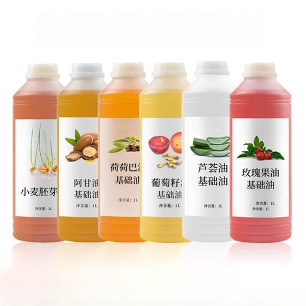 

Rose Sunflower Avocado Coconut Olive Jojoba Plant Pure Single Base Essential Oil Big Bottle 1000ml SPA Massage Healthy Beauty Aromatherapy Spray Flowers Fragrance