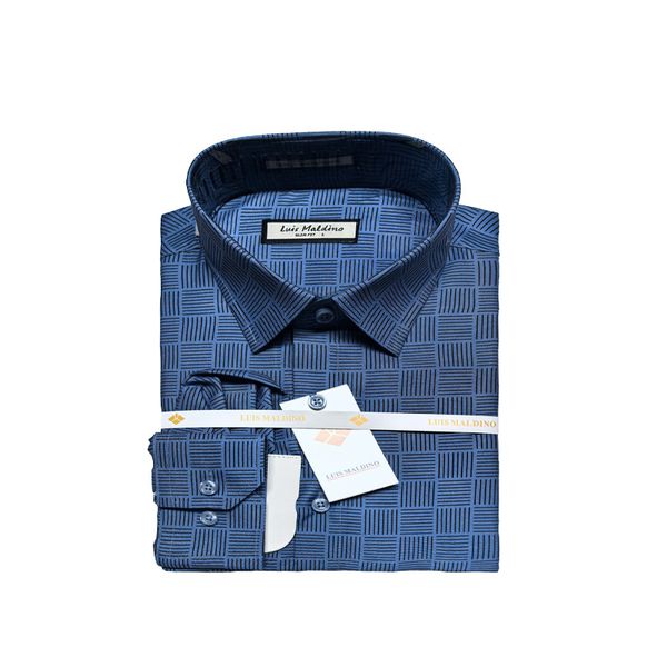 

Couple style Oxford spun cotton shirt made of 100% natural cotton, same style, different colors, sweet outfit, Deep blue