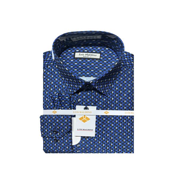 

Commuter specific Oxford spun cotton shirt made of 100% cotton material, wrinkle resistant and wear-resistant, easy to work with, Deep blue
